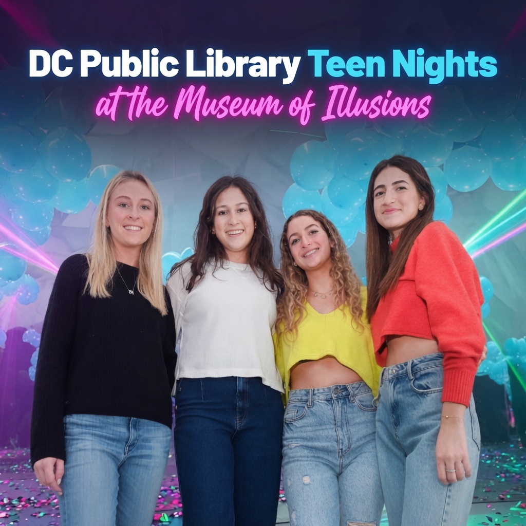 DC Public Library Teen Nights at the Museum of Illusions