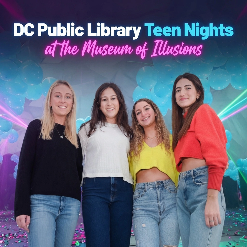 DC Public Library Teen Nights at the Museum of Illusions